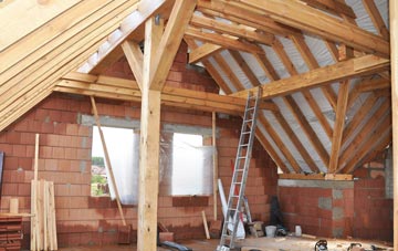 Llwyndafydd attic trusses