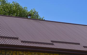 typical Llwyndafydd corrugated roof uses