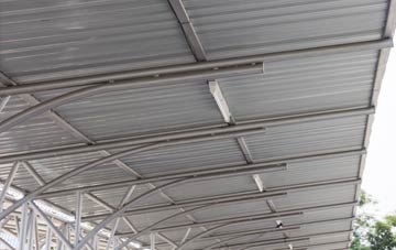 installing Llwyndafydd metal roofing